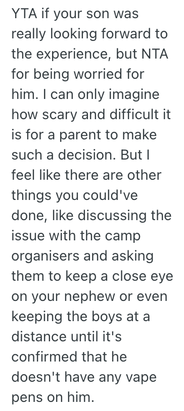 Screenshot 2025 07 11 at 11.51.51 AM Her Son Was Exposed To Bad Behavior By His Cousin, So She Wont Let Him Go Away To Camp With Him Anymore